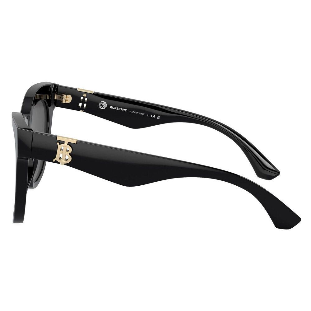 Burberry Women Oversized Cat Eye Sunglasses BE4418-300187 Dark Grey Lens 54mm - Picture 3 of 8